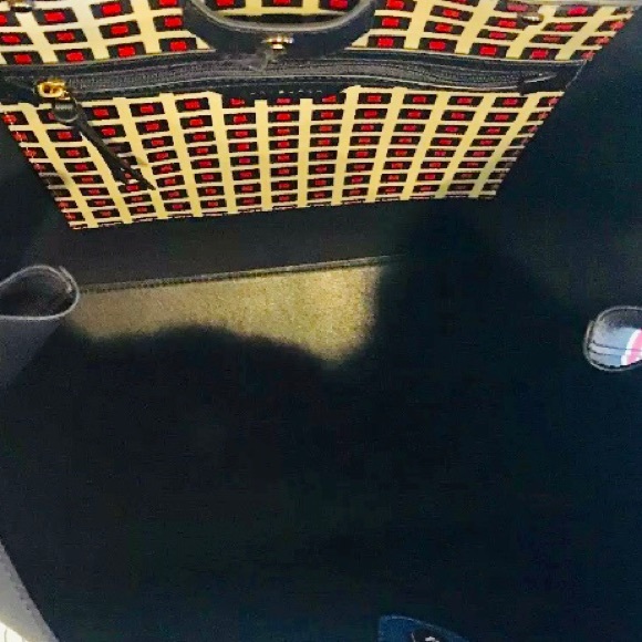 Tory burch Kerrington Milano navy Square Tote Bag - Picture 6 of 6